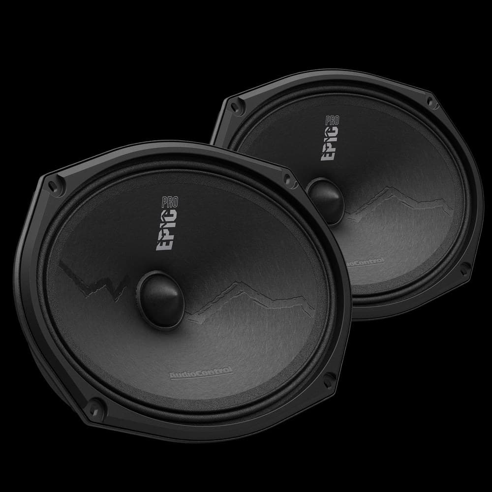 AudioControl EPICPRO69X 6x9" Midrange Speakers, 200W RMS, (Pair)