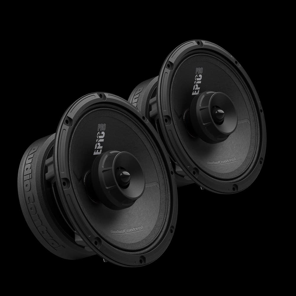 AudioControl EPICPRO6CX 6.5" Coaxial Speakers, 200W RMS, (Pair)