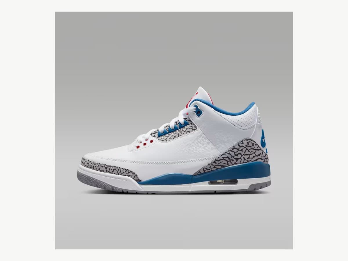 Air Jordan 3 Retro "True Blue" Men's Shoes