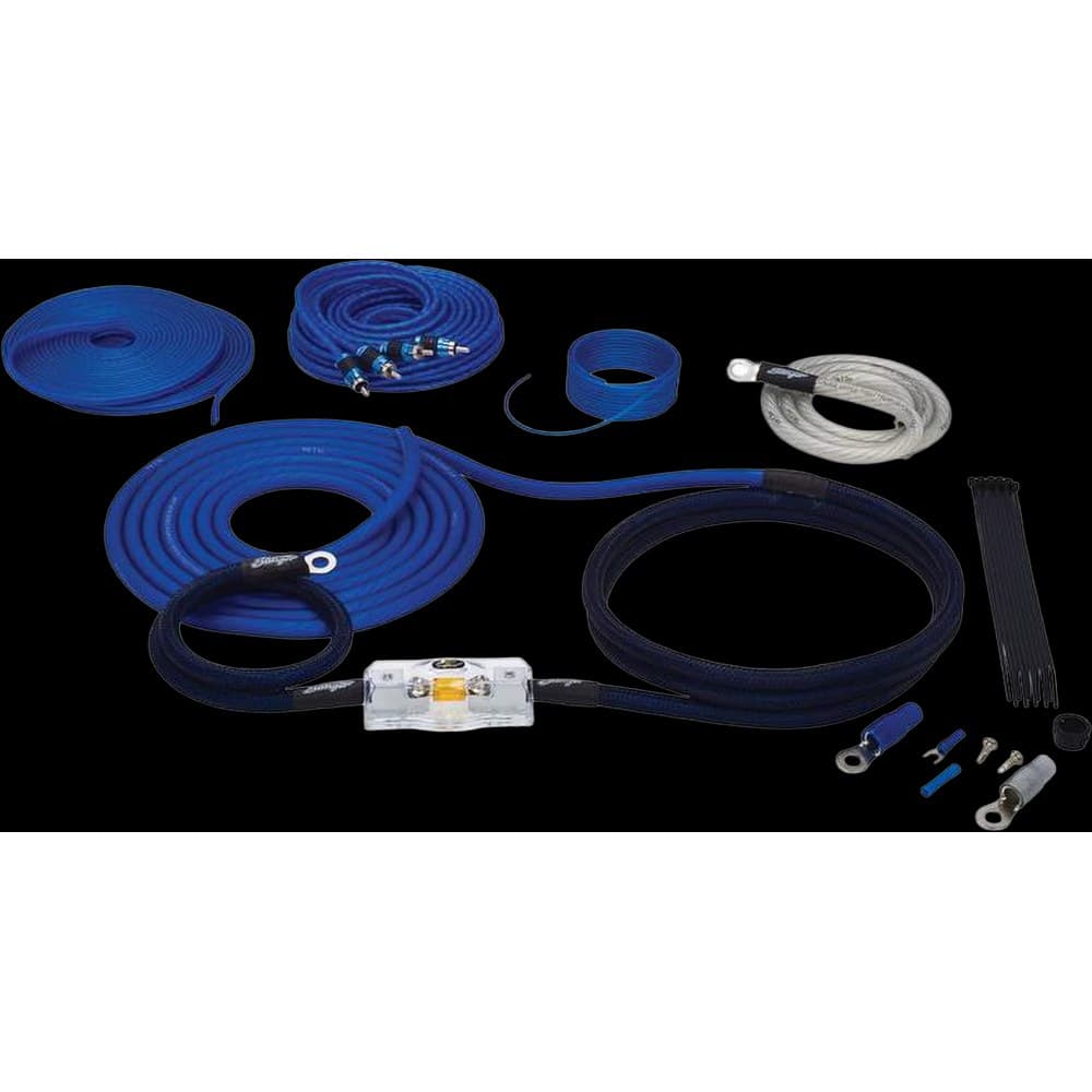AudioControl SK6641 - 4 Gauge 6000 Series Complete Amplifier Wiring Kit with RCA Cables